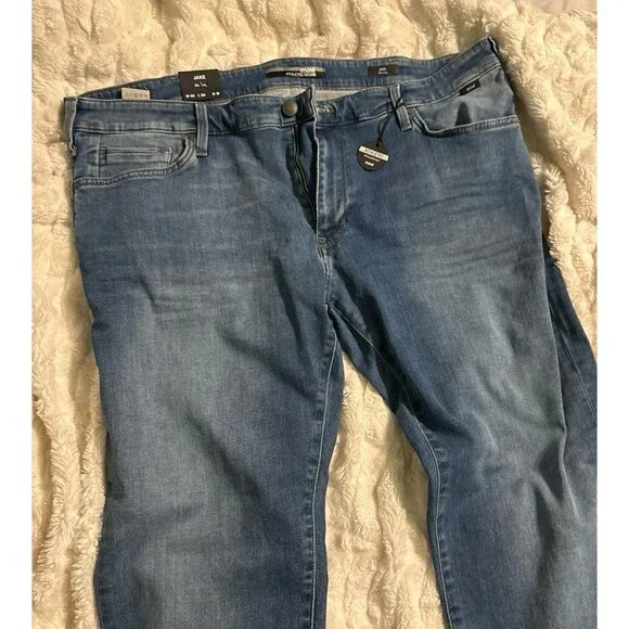 Mavi Jeans Mens 40x30(tag) Blue Jake Slim Leg Stretch Denim Waist